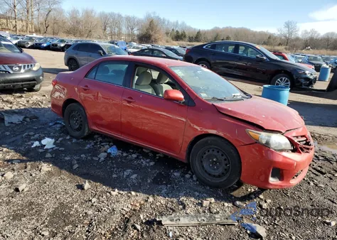 2013 Toyota Corolla Base из США, поврежденный, VIN 2T1BU4EE6DC926701